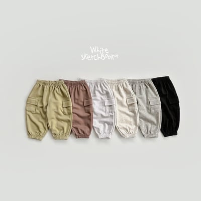42904口袋束口褲(六色)1