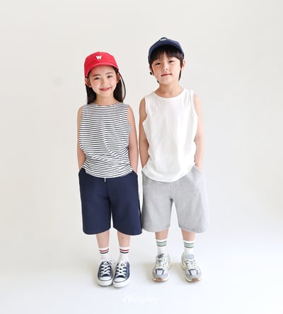 050923側邊線條綁帶短褲(兩色)5