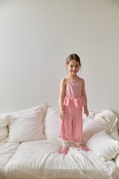 042217花邊束口褲(兩色)3