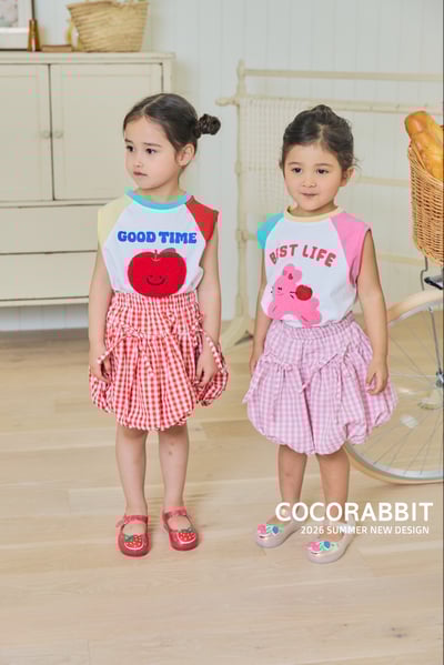 041344貓咪兔子蘋果背心(三色)3