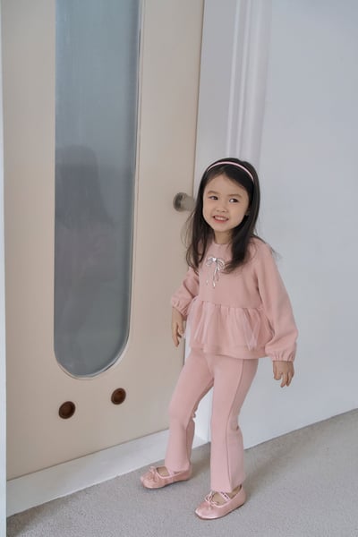 25427粉紅蝴蝶結套裝4