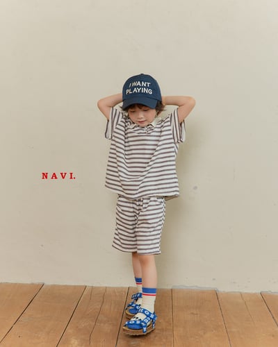 041503條紋短褲(兩色)9