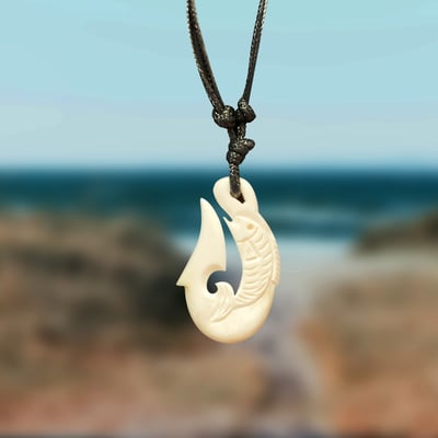 Oya Ocean 魚躍毛利勾項鍊1