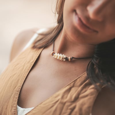 Oya Ocean 蛇骨項鍊:不朽之力8