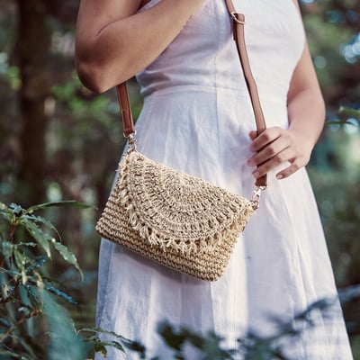 OyaOcean手工側背/手拿包1