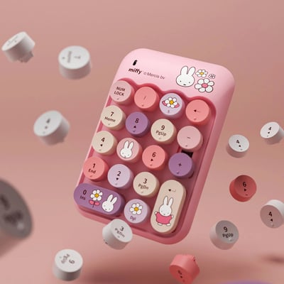 MiPOW｜Miffy聯名米菲無線數字鍵盤MPC1001