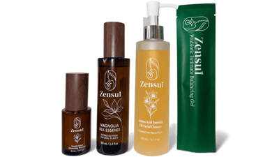 凍齡女王全套組💎(潔顏露*1、化妝水*1、精萃*1、私密凝膠*1)1