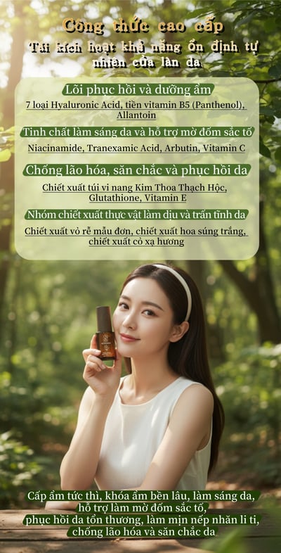 Tinh chất dưỡng sáng cấp ẩm Thạch Hộc2