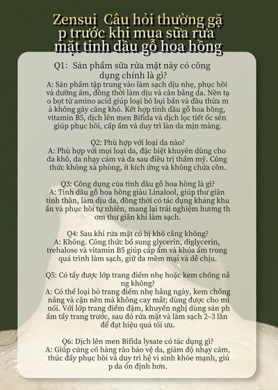 Bộ sản phẩm làm sạch cho người có ngân sách nhỏ: Sữa rửa mặt tinh dầu gỗ hoa lì (2 chai)6