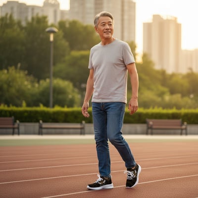 炫彩系列創意運動鞋-翼行恩典-Run for Jesus-磐石棕7