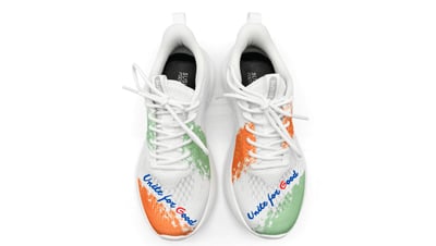 2025-26 扶輪紀念鞋(男女適用)-綠橘款3