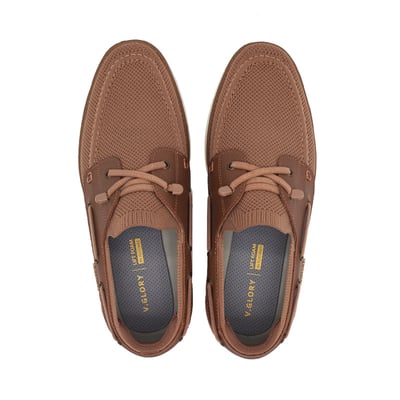 航海家系列竹纖維四季男鞋 - 眉棕色1