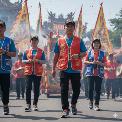 炫彩系列創意運動鞋-鎏金祥瑞6