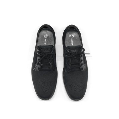 外交官系列抑菌紗四季男鞋 - 冷寂黑1