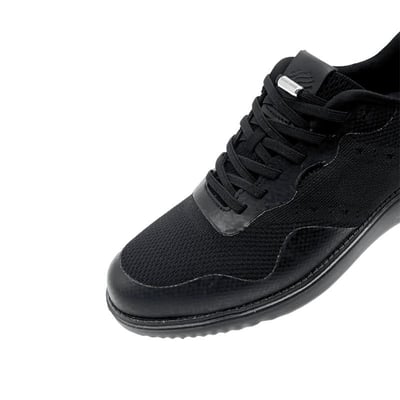 樂穿系列高彈紗四季男女鞋 - 冷寂黑5