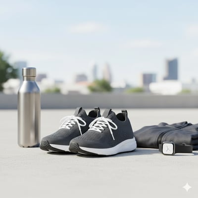 炫彩系列創意運動鞋-墨影行者1