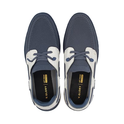 航海家系列竹纖維四季男鞋 - 靛藍1