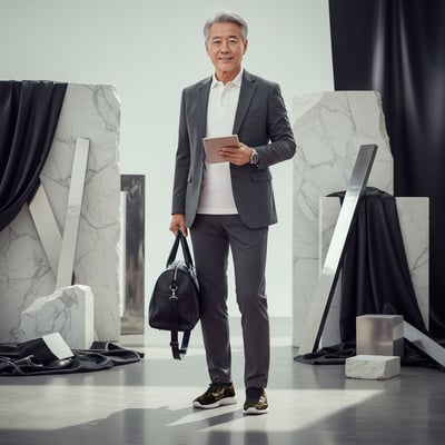 炫彩系列創意運動鞋-翼行恩典-Run for Jesus-磐石棕6