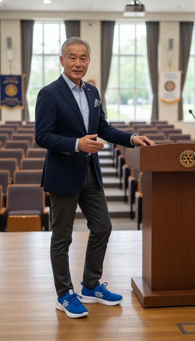 扶輪26-27年度紀念鞋9