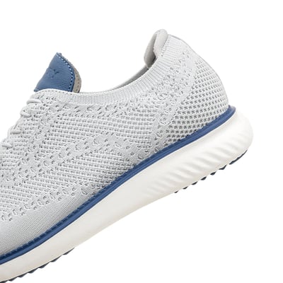 領航員系列-抑菌紗春夏男鞋 - 冰川灰4