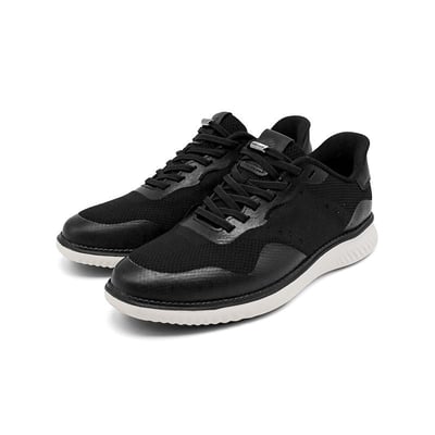 樂穿系列高彈紗四季男女鞋 - 夜空黑3