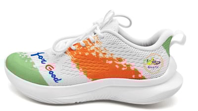 2025-26 扶輪紀念鞋(男女適用)-綠橘款2