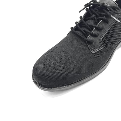 外交官系列抑菌紗四季男鞋 - 冷寂黑4