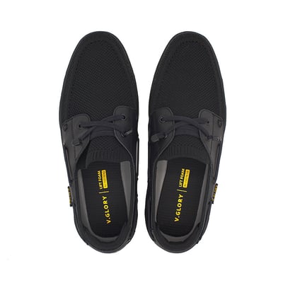 航海家系列竹纖維四季男鞋 - 夜空黑1