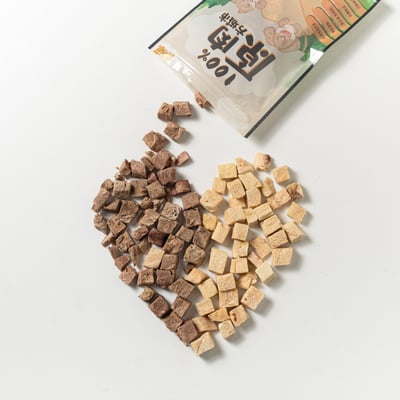 雙雙組合包-100%原肉方城市|寵物的理想零食選擇1