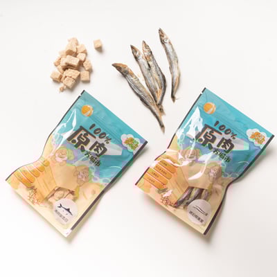 雙雙組合包-100%原肉方城市|寵物的理想零食選擇3