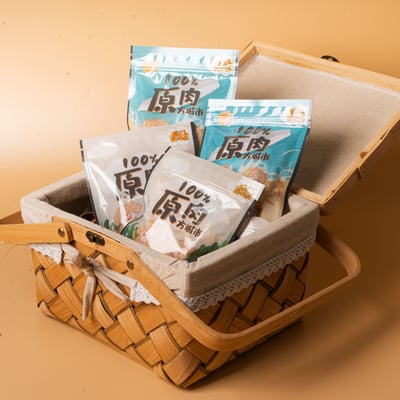 四包大禮包-100%原肉方城市|毛孩的快樂寶盒2