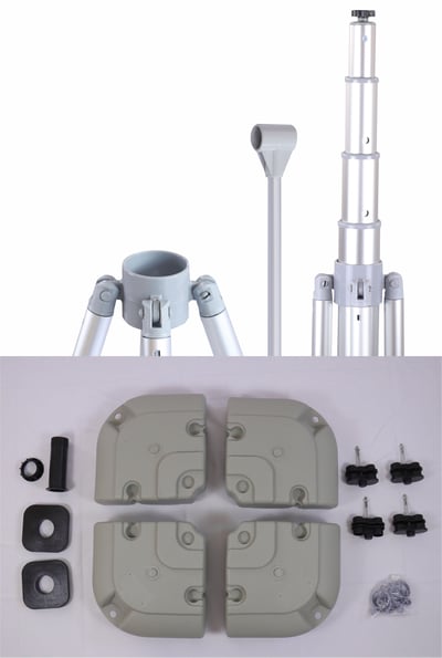 5米巨型旗桿(含底座)2