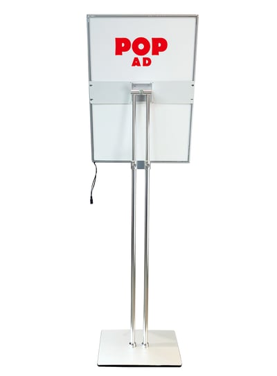 30.5*43cm LED燈箱+鋁合金伸縮立柱2