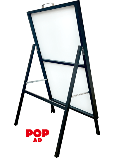 60*90 LED燈箱+A型鐵架(附插頭，電壓110V/220V)3