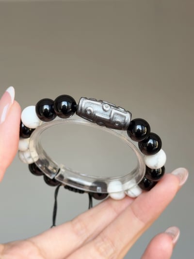 【墨染初雪】銀曜天珠．靜謐守護5