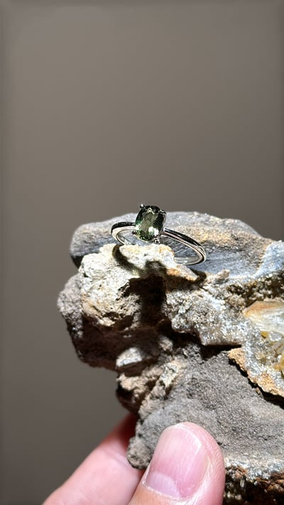 【指尖星辰】捷克隕石戒．顯化奇蹟4