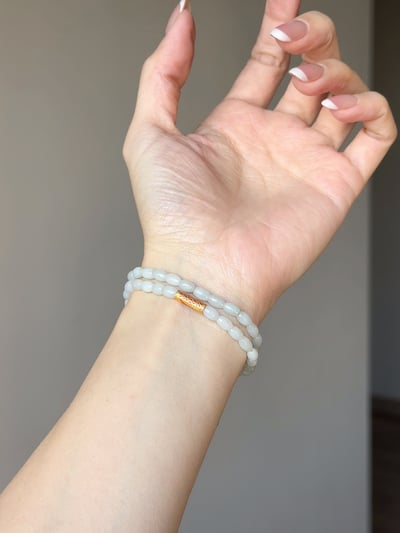 【溫柔鎧甲】翡翠米珠．紫金辟邪4