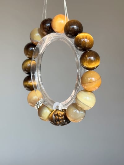 【王者之瞳】黃虎眼貔貅．穩健招財6