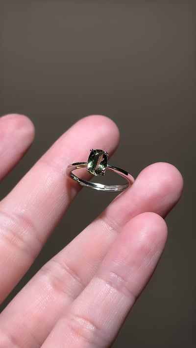 【指尖星辰】捷克隕石戒．顯化奇蹟2