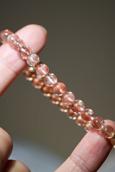 Rosa.G．晨曦玫瑰系列｜漸層玫瑰紅兔毛6