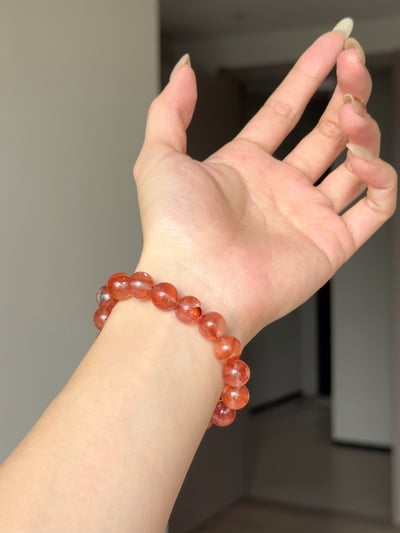 【緋紅綻放】紅膠花．開運招財3