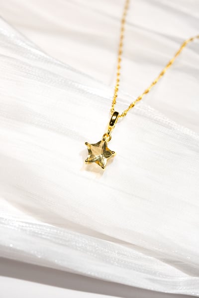 ⭒雙手擁抱財富魔王的到來⭒【黃金利比亞隕石項鍊】3