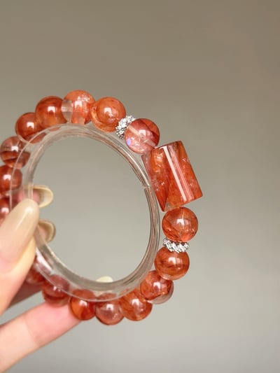 【緋紅綻放】紅膠花．開運招財4