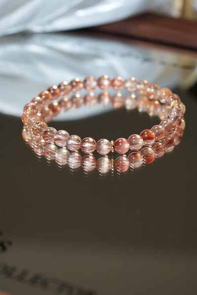 Rosa.G．晨曦玫瑰系列｜漸層玫瑰紅兔毛1