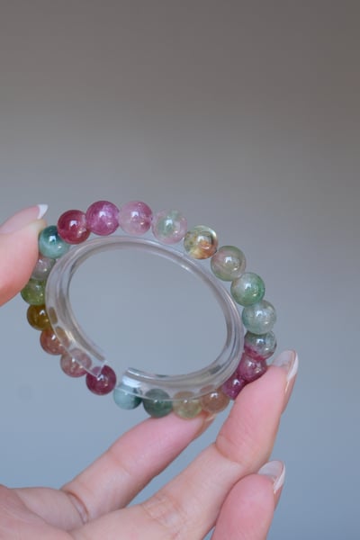 【柔光夢境】雙色高品碧璽．溫柔療癒5