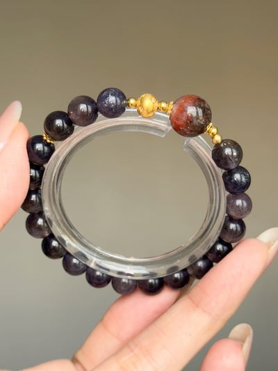 【星域秩序．精準導航】 Rosa.G 堇青石 x 極光23 設計手鍊2