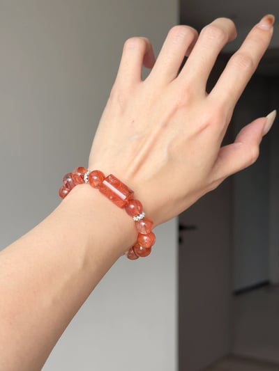 【緋紅綻放】紅膠花．開運招財2