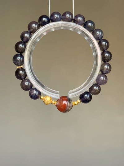 【星域秩序．精準導航】 Rosa.G 堇青石 x 極光23 設計手鍊1