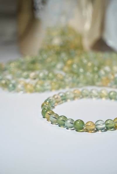 【靈性澄澈】三色葡萄石．脈輪療癒15