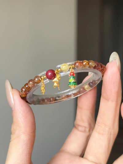 彩髮晶mix紫金砂 開源節流的顯化版2